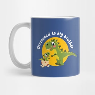 Promoted to big brother (on dark colors) Mug